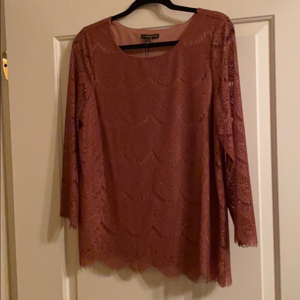 Adrianna Papell Lace Top